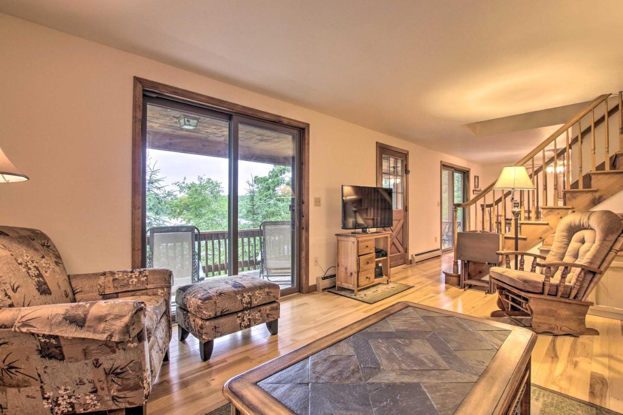 Waterfront New England House On Wickaboag Lake! West Brookfield Bagian luar foto