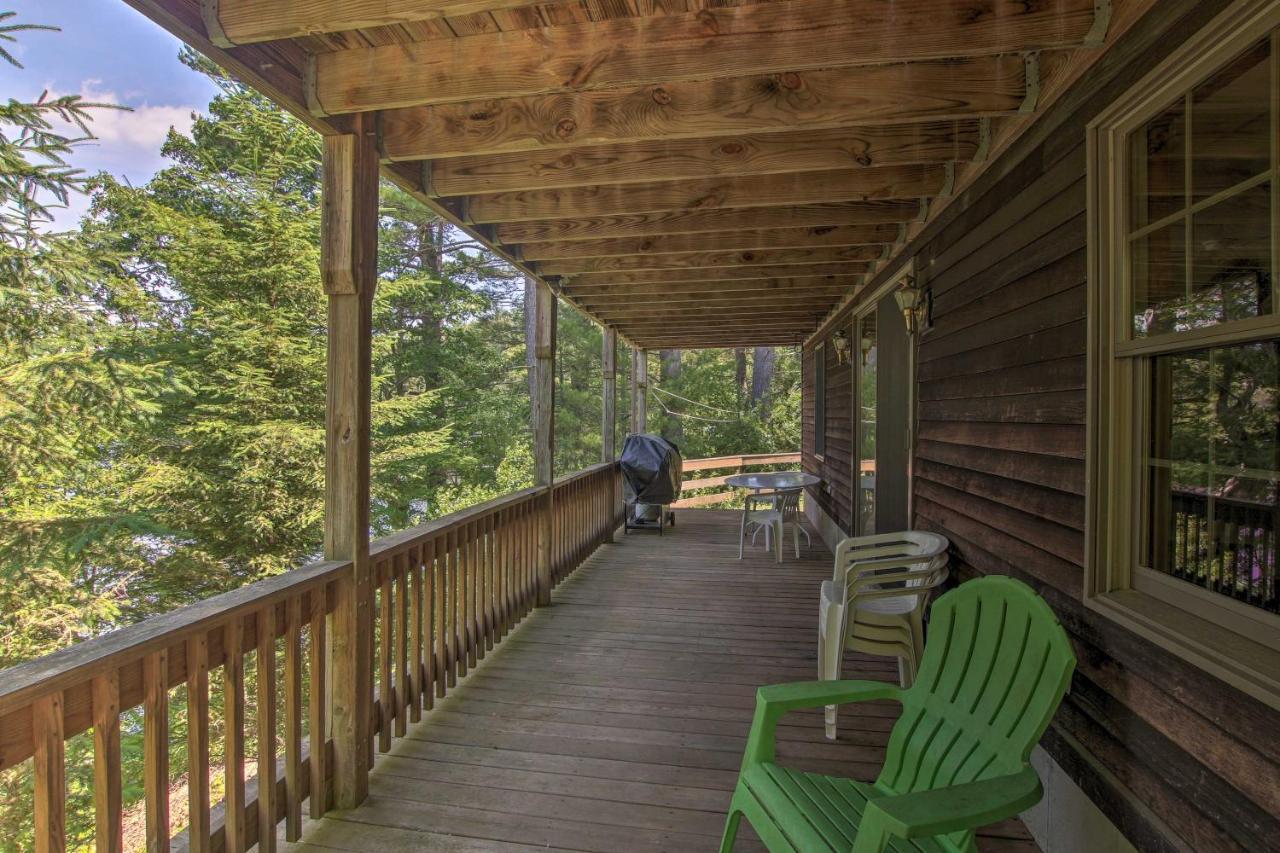 Waterfront New England House On Wickaboag Lake! West Brookfield Bagian luar foto