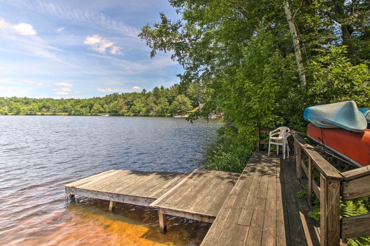 Waterfront New England House On Wickaboag Lake! West Brookfield Bagian luar foto